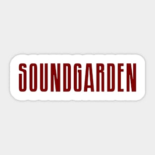 Soundgarden Sticker